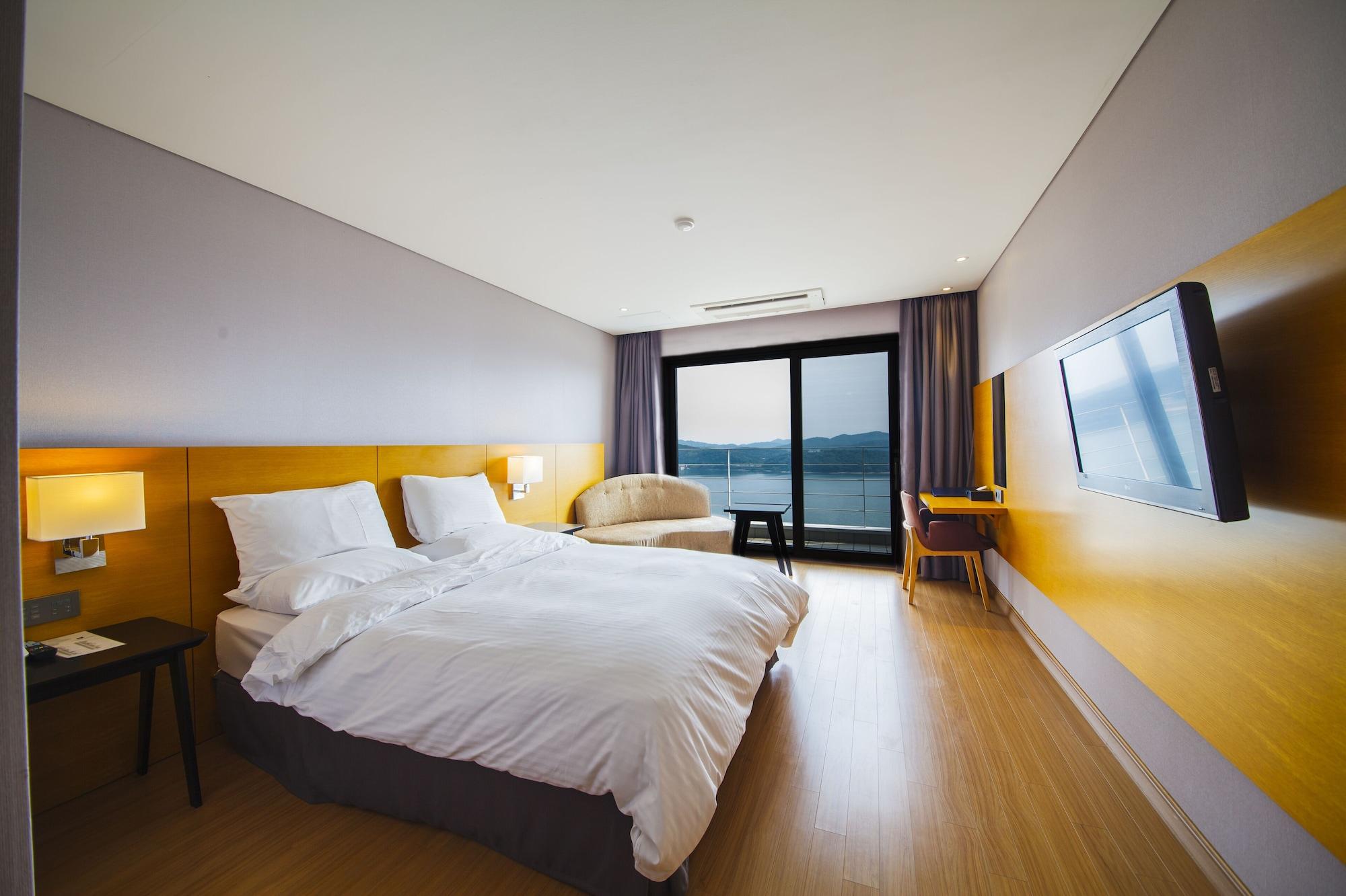 Asia Lakeside Hotel Jinju Exterior foto